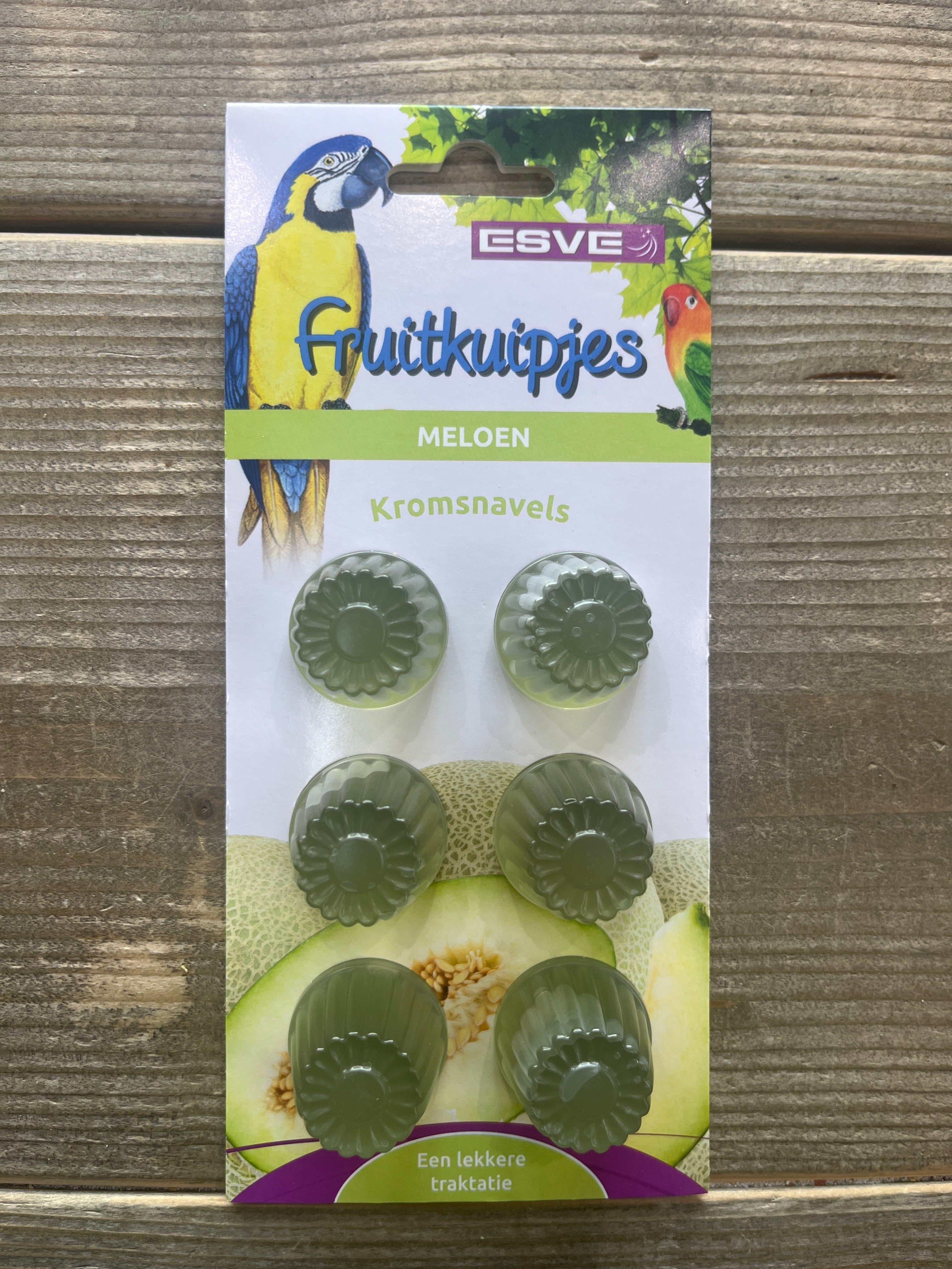 FRUITCUP MELON strip A 6 STUKS actie 1+1 gratis op=op