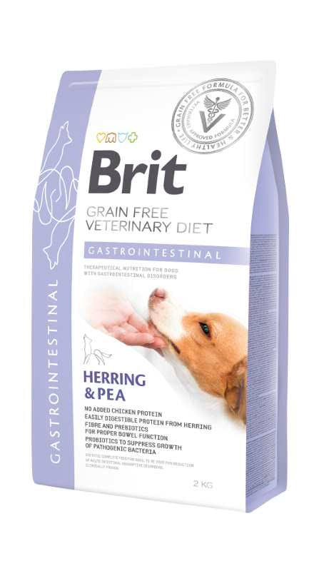 Brit Veterinary Diet Dog - Grain free - Gastrointestinal - Haring & Erwt