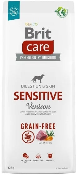 BRIT CARE - DOG - GRAIN-FREE SENSITIVE Hert 12 KG