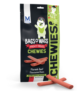 Montego Bags O' Wags Chewies Beef Bars