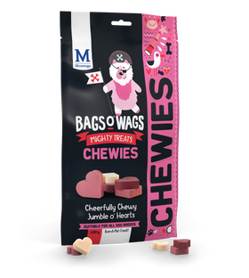 Montego Bags O' Wags Chewies Chewy Hearts