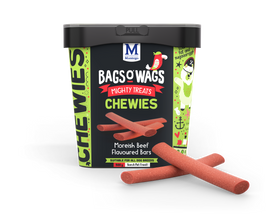 Montego Bags O' Wags Chewies Beef Bars - 0