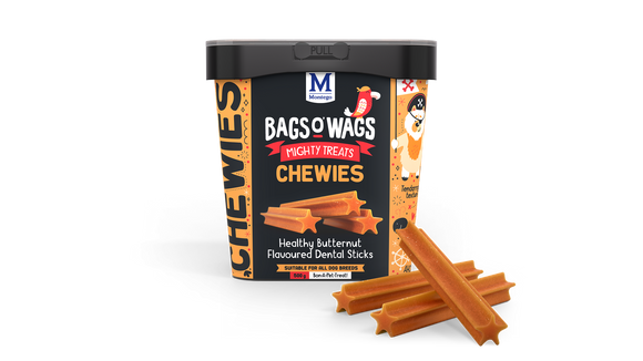 Montego Bags O' Wags Chewies Butternut Dental Sticks
