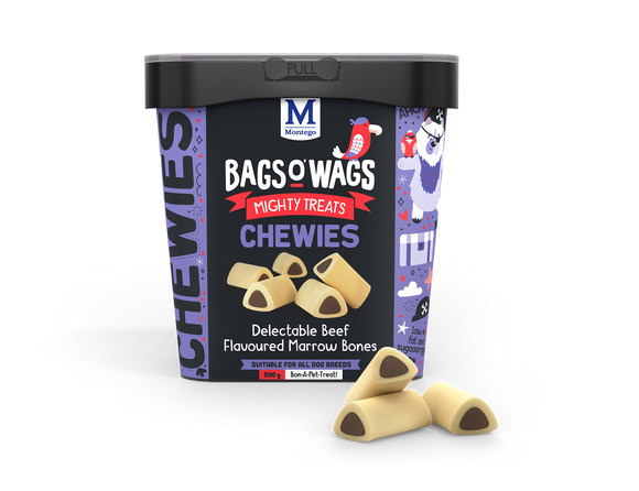 Montego Bags O' Wags Chewies Beef Marrow