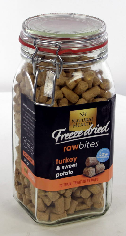 Natural Health Dog FREEZE DRIED 80% Kalkoen