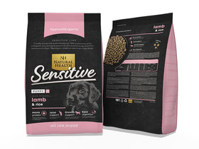Natural Health Dog Lam & Rijst PUPPY