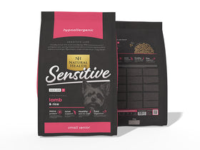Natural Health Dog Lam & Rijst Senior SMALL BITES - 0