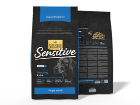 Natural Health Dog Vis & Rijst Large Bites - 0