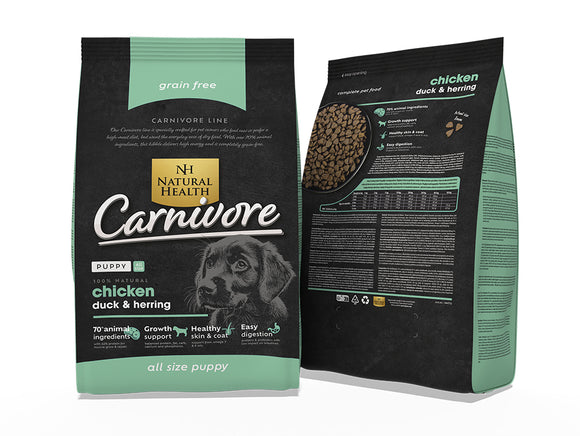 Natural Health Dog Carnivore PUPPY