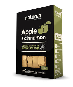 Naturea Dog Biscuits Apple & Cinnamon 140Gr.