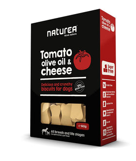 Naturea Dog Biscuits Tomato Olive Oil Cheese 140Gr.