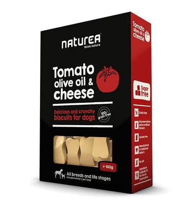 Naturea Dog Biscuits Tomato Olive Oil Cheese 140Gr.