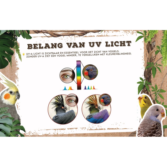 Back Zoo Nature Bird Sun UV-Lamp System + 70W Lamp SET