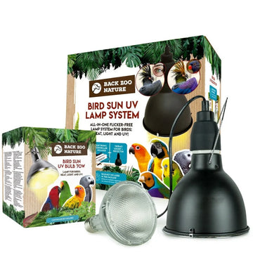 Back Zoo Nature Bird Sun UV-Lamp System + 70W Lamp SET