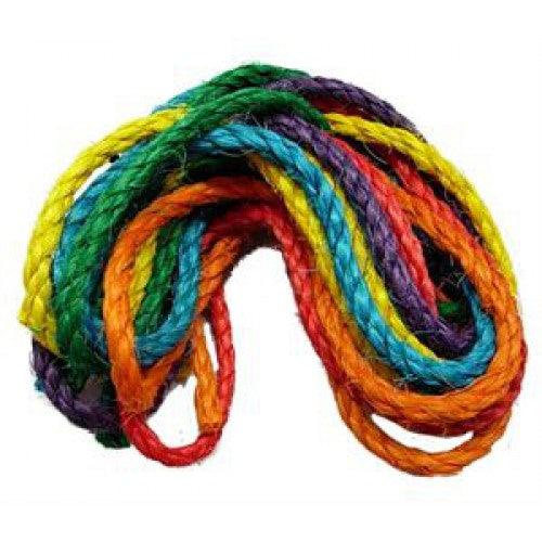 6st Sisal Rope Color 122x0.6 - Aquarif Parrots