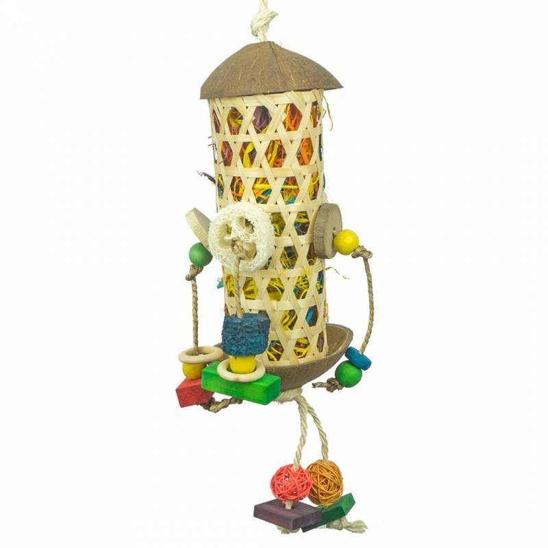 Back Zoo Nature Coco Foraging Tower - Aquarif Parrots