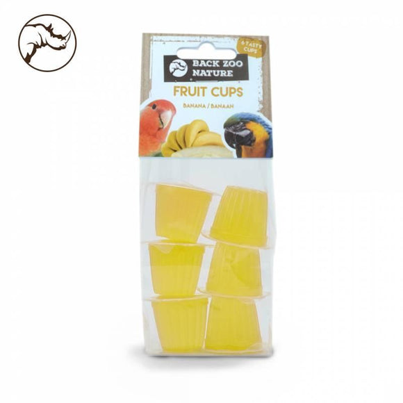 Back Zoo Nature  Fruitkuipjes Banaan - Aquarif Parrots