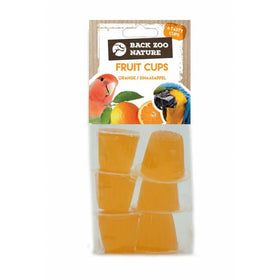 Back Zoo Nature  Fruitkuipjes Sinaasappel - Aquarif Parrots