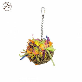 Back Zoo Nature Super Shredding Ball Small - Aquarif Parrots