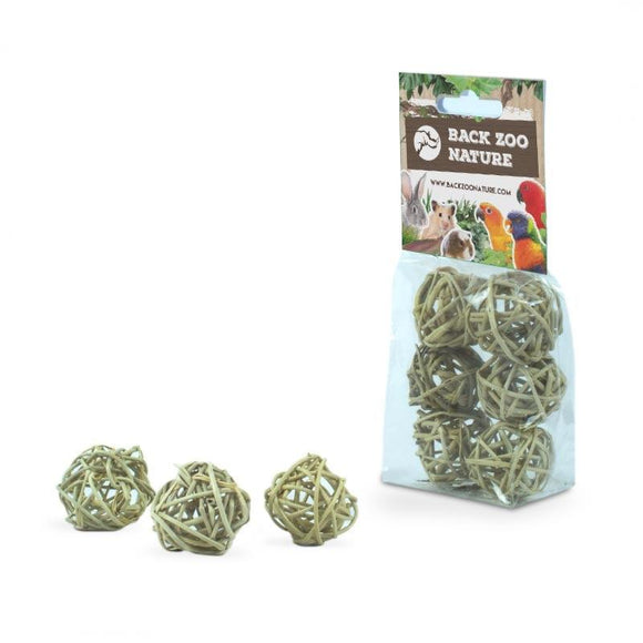 Back Zoo Nature Treat Balls Small (6 stuks) - Aquarif Parrots