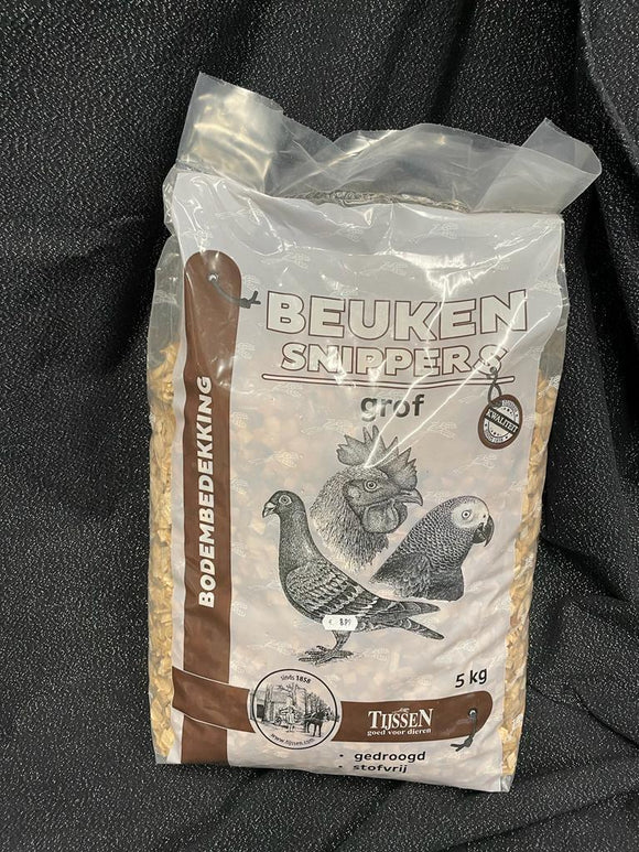 Beukensnippers fijn 5kg - Aquarif Parrots
